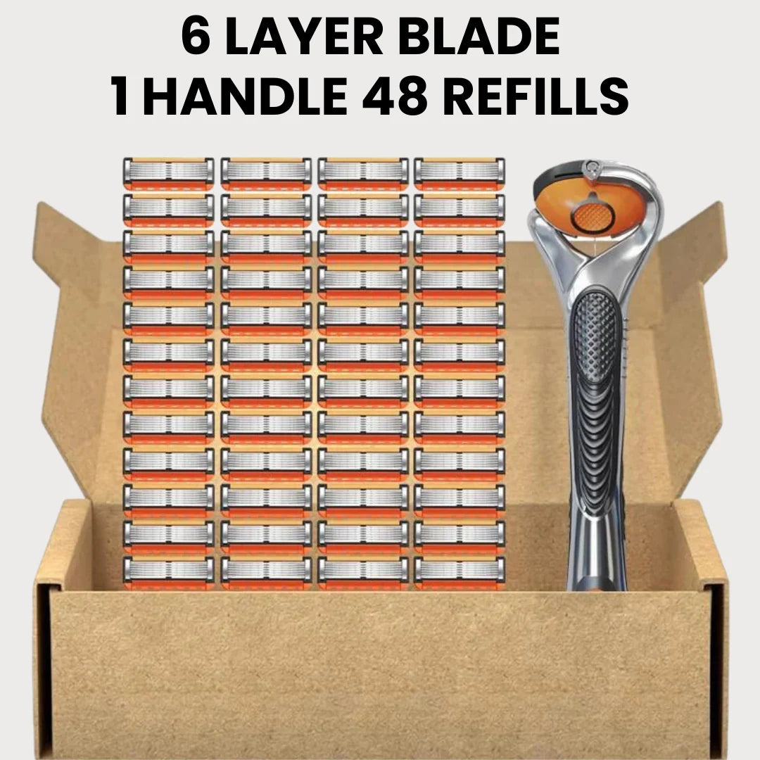 Razor Blade Set Multi-Layer Smooth Glide