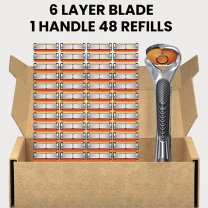 Razor Blade Set Multi-Layer Smooth Glide