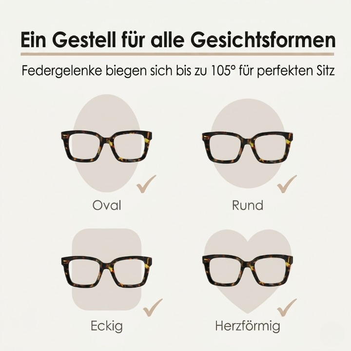 Reading Glasses Blue Light Filter Spring Hinges