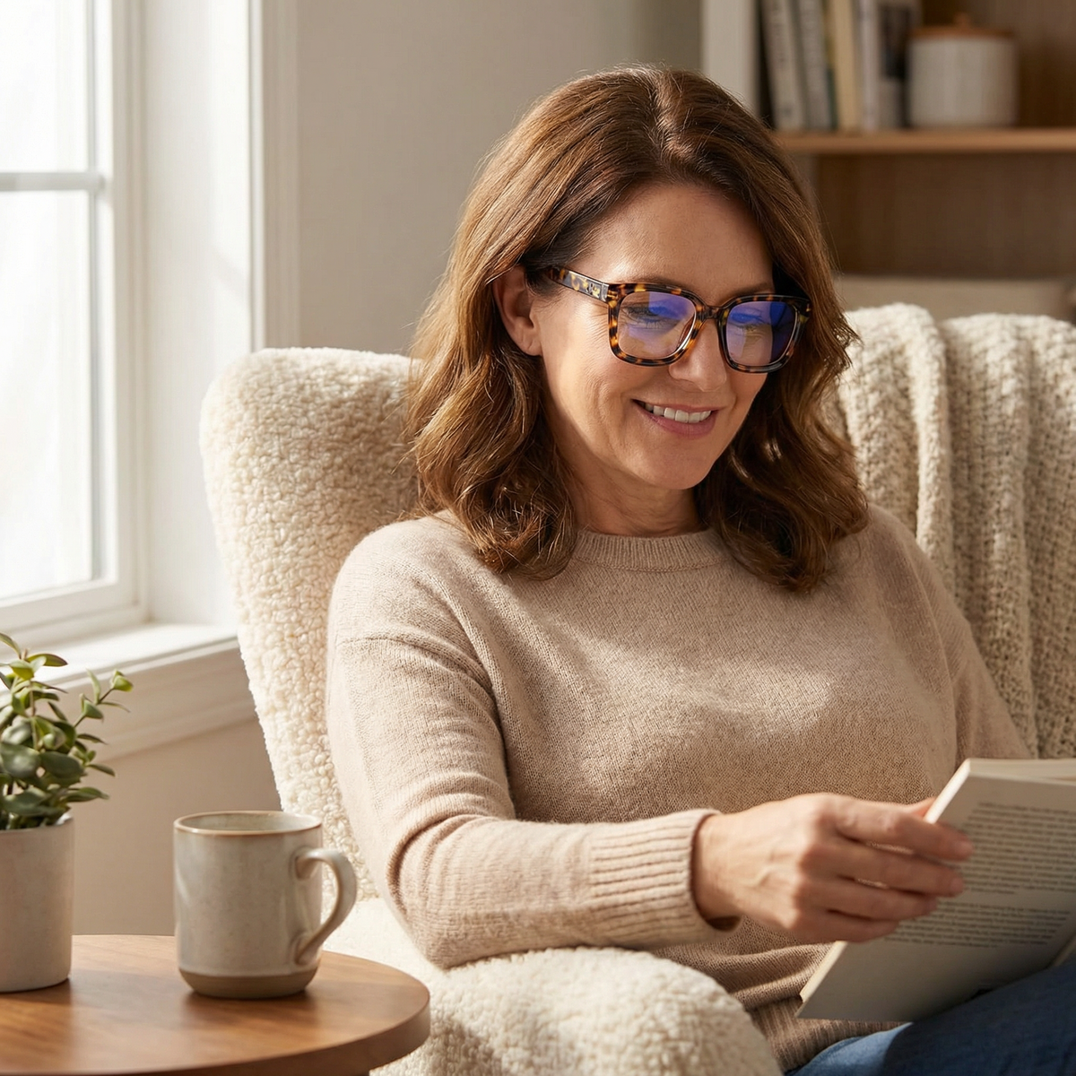 Reading Glasses Blue Light Filter & UV Protection Flexible Hinges