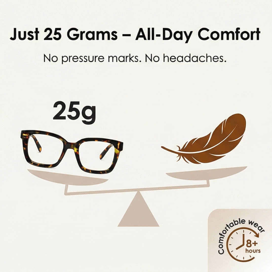 Reading Glasses Blue Light Filter & UV Protection Flexible Hinges