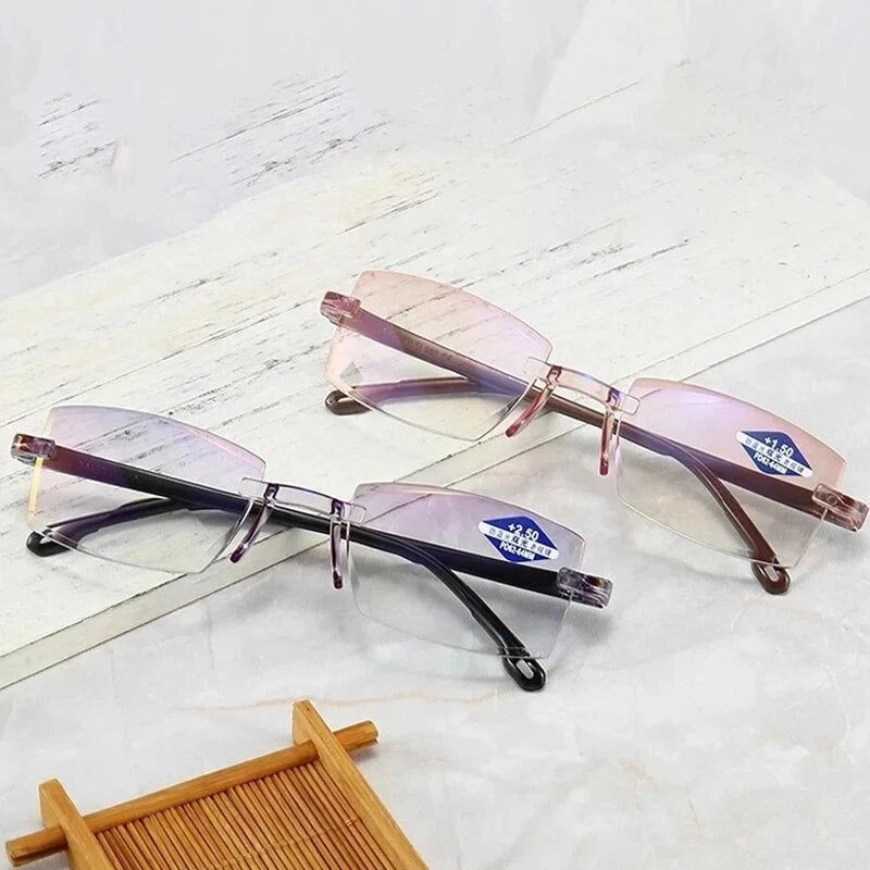 Reading Glasses Progressive Anti-Blue Light HD Lenses