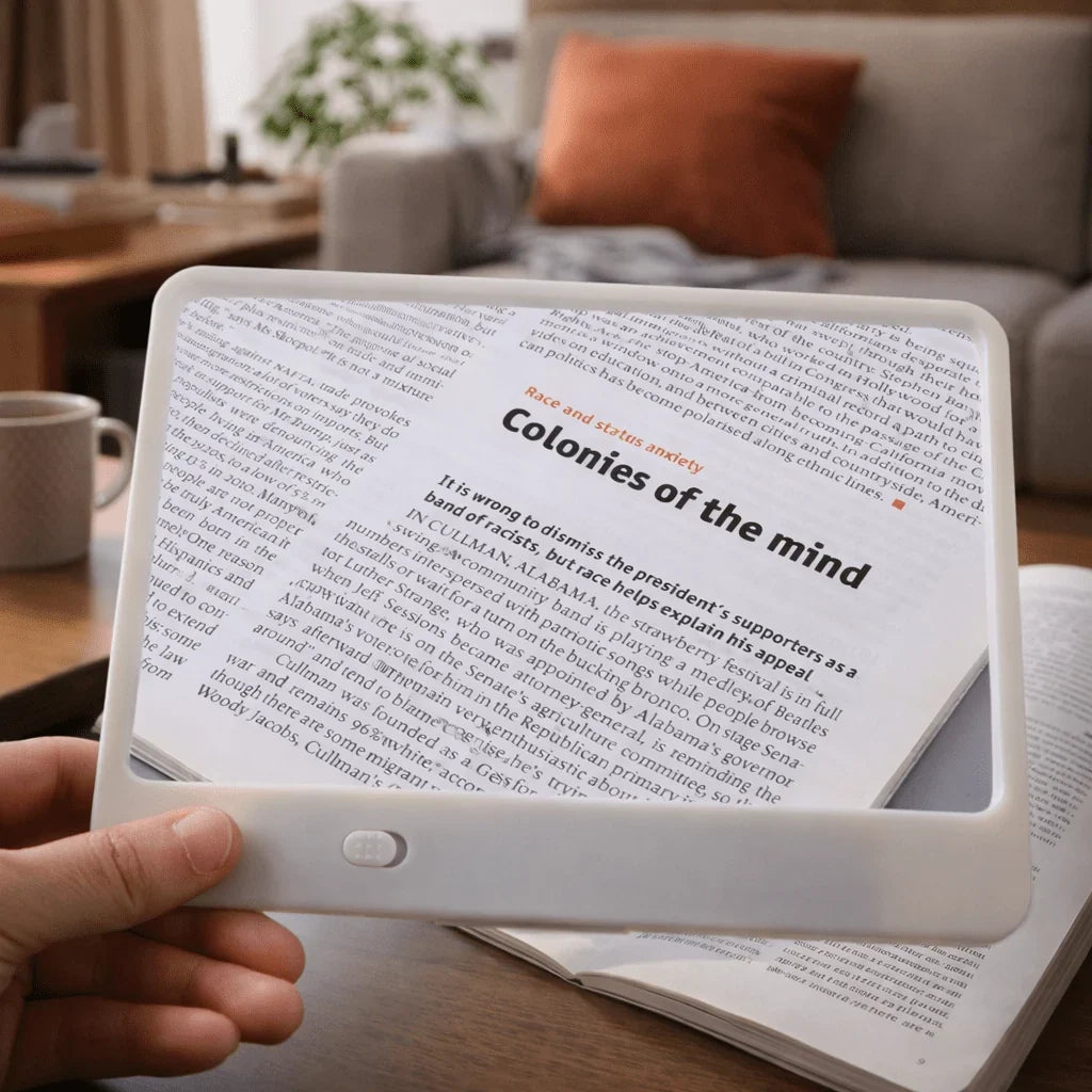 Reading Magnifier 3x Magnification & LED Light