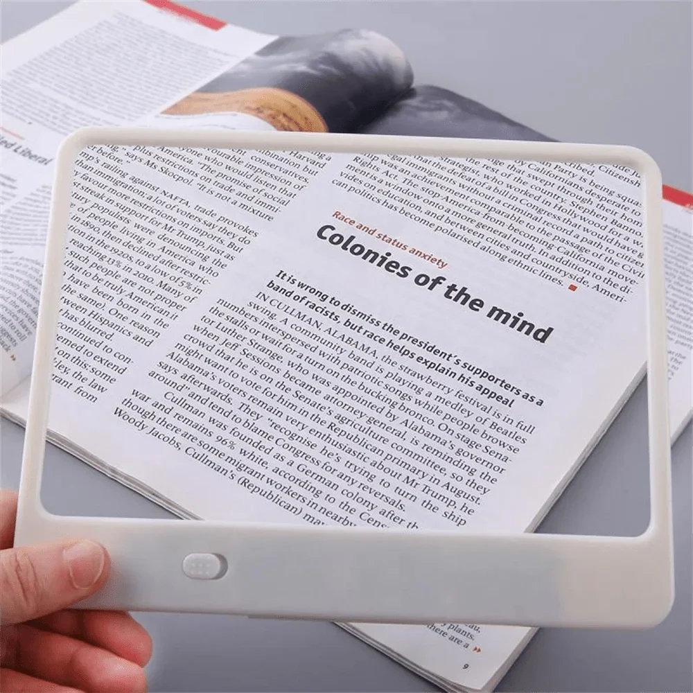 Reading Magnifier 3x Magnification & LED Light