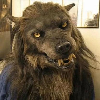Realistic Halloween Werewolf Mask for Costume Parties