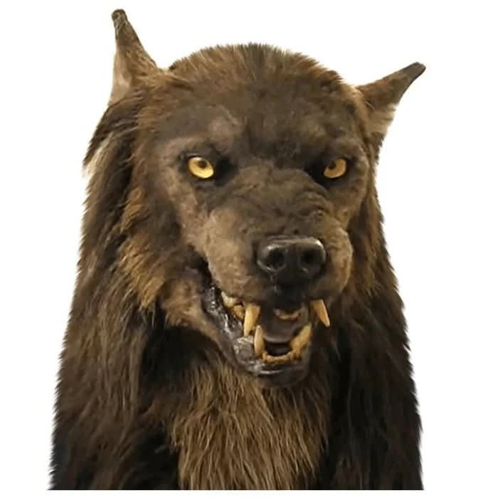 Realistic Halloween Werewolf Mask for Costume Parties