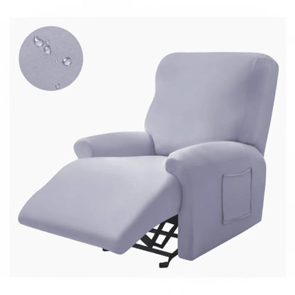 Recliner Cover Padded With Cup Holders & Non-Slip Backing