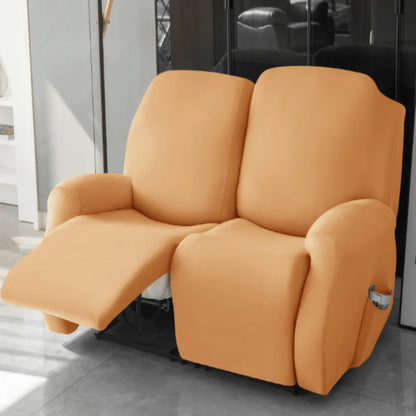 Recliner Cover Padded With Cup Holders & Non-Slip Backing
