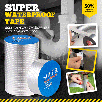 Repair Tape Waterproof Butyl Rubber Aluminum Backing