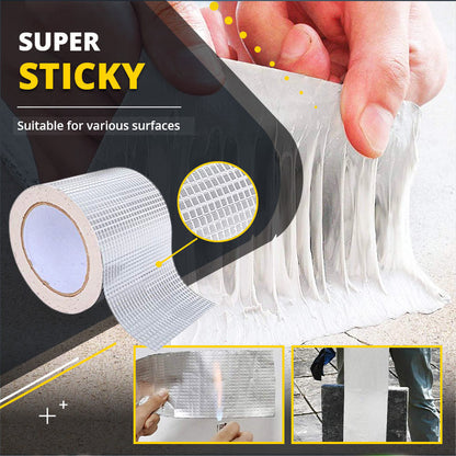 Repair Tape Waterproof Butyl Rubber Aluminum Backing