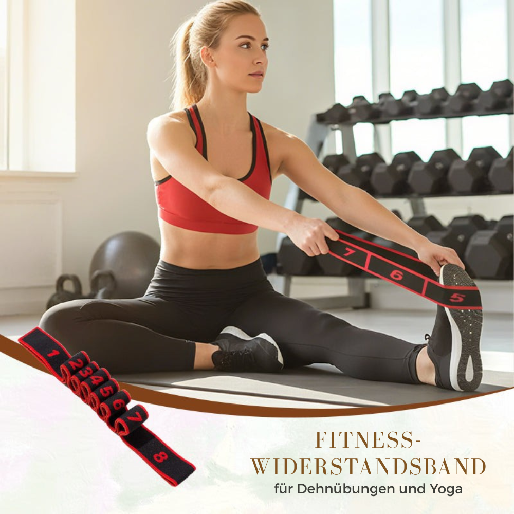 Resistance Band 8-Level Adjustable Cotton Blend
