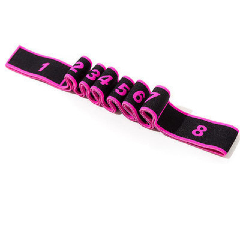 Resistance Band Adjustable 8-Level Tear-Resistant Cotton-Blend