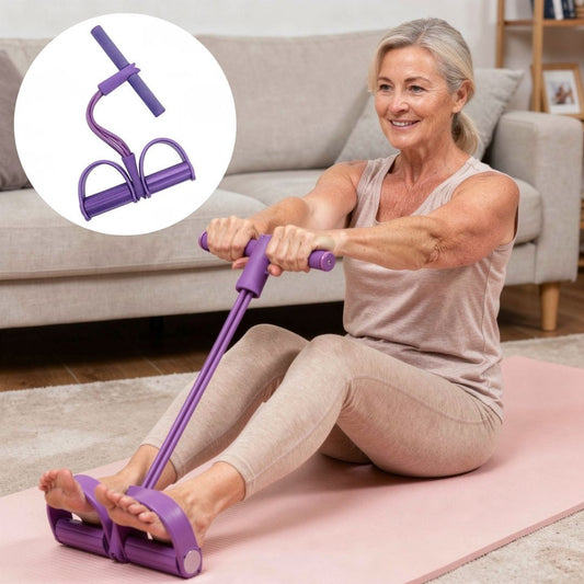 Resistance Rope Trainer Adjustable Resistance Foot Straps