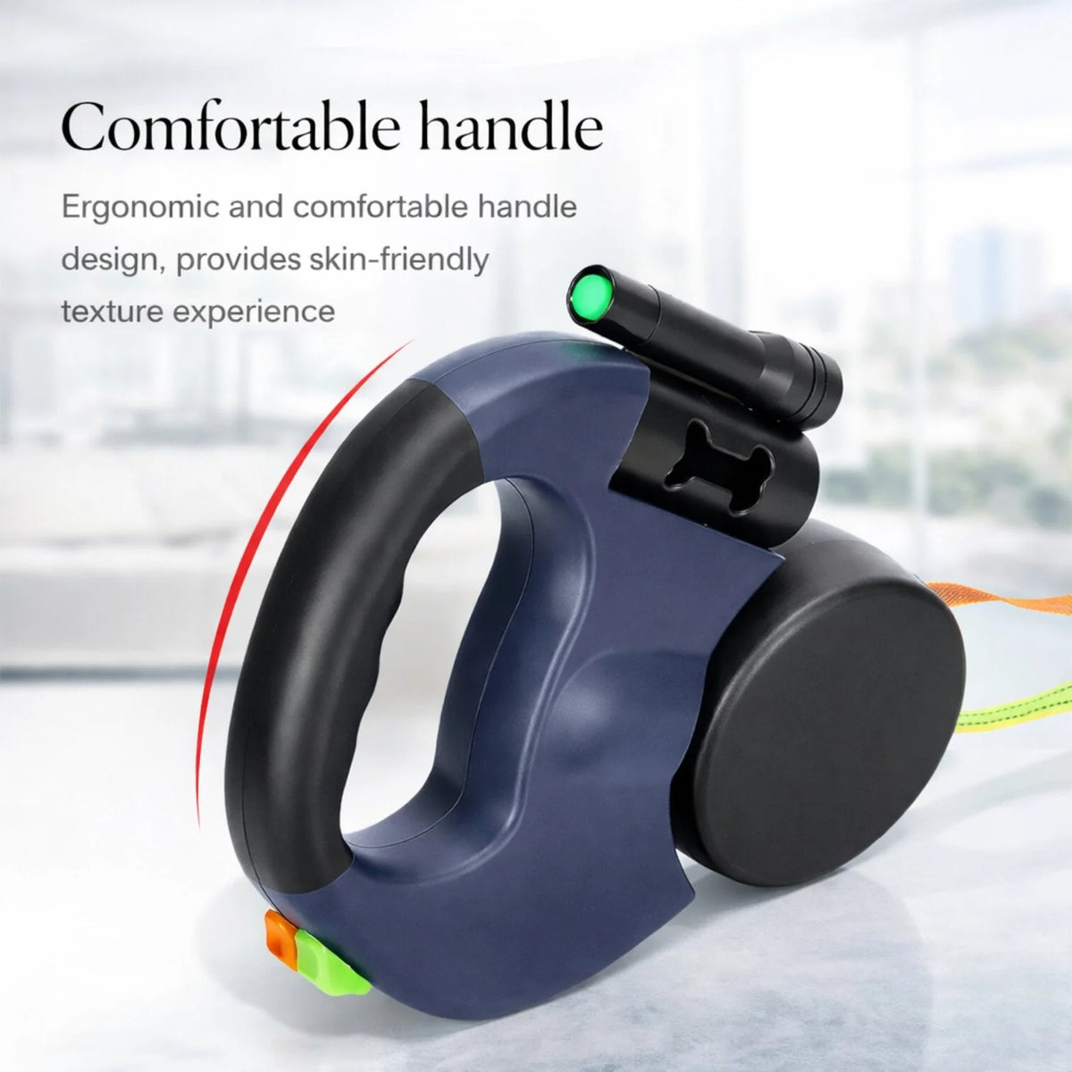 Retractable Leash Dual 10 Ft Anti-Tangle & LED