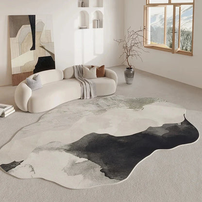 Retro Soft Area Rug for Bedroom and Living Room