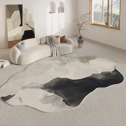 Retro Soft Area Rug for Bedroom and Living Room