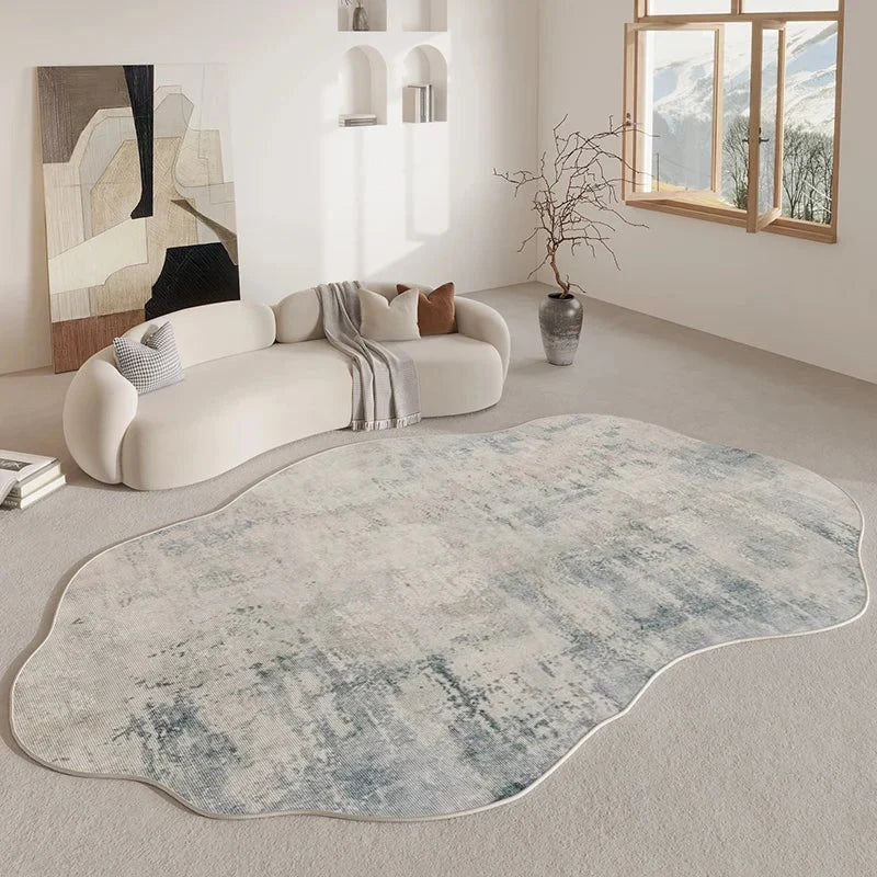 Retro Soft Area Rug for Bedroom and Living Room