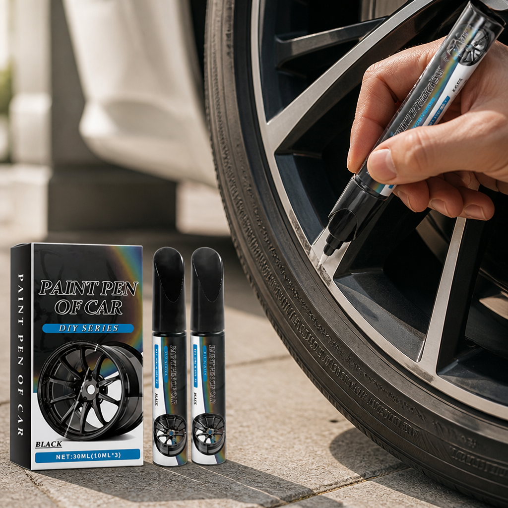Rim Scratch Repair Pen Precise Application Three-Pack