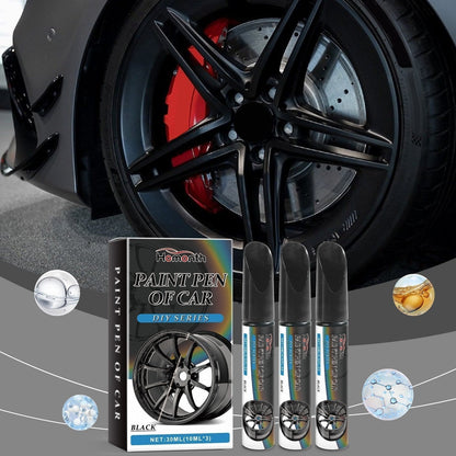 Rim Touch-Up Kit Precision Fine Tip Waterproof & Rust-Resistant