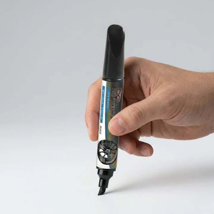 Rim Touch-Up Pen Black Fine Tip Fast-Dry 10ml
