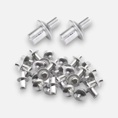 Rivet Set Aluminum Smooth Head Set of 100