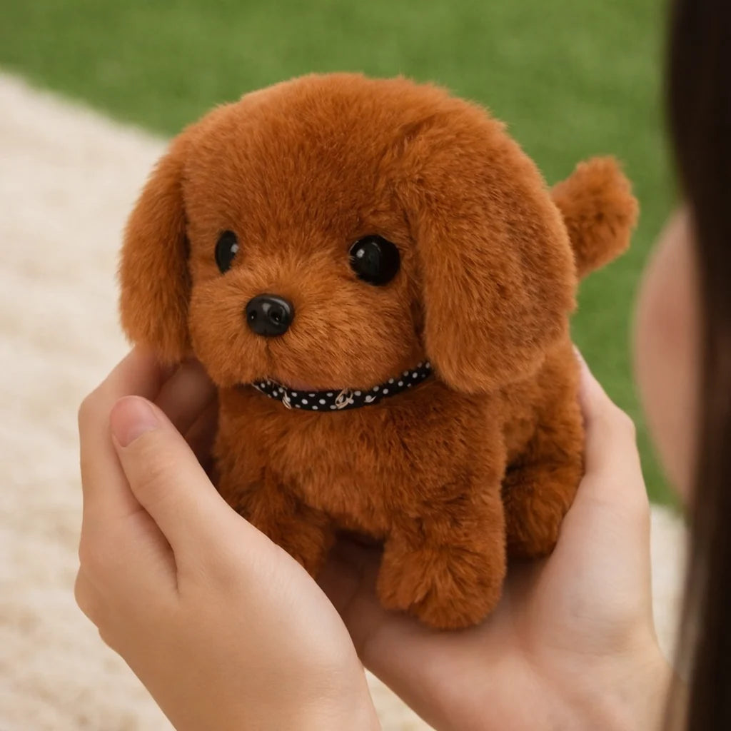 Robot Puppy Toy Soft Plush Sound & Touch Activated