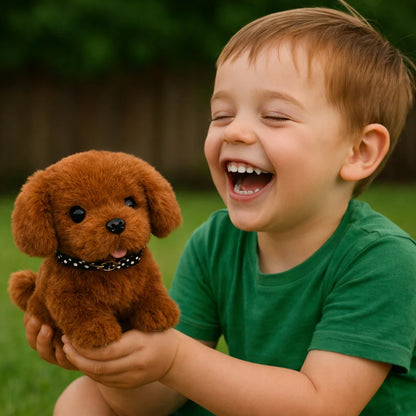 Robot Puppy Toy Soft Plush Sound & Touch Activated