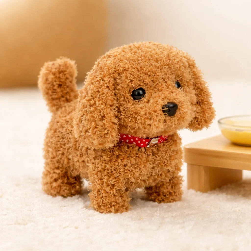 Robot Puppy Toy Soft Plush Sound & Touch Activated