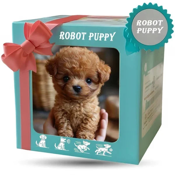 Robotic Plush Dog Walking & Barking Interactive Toy