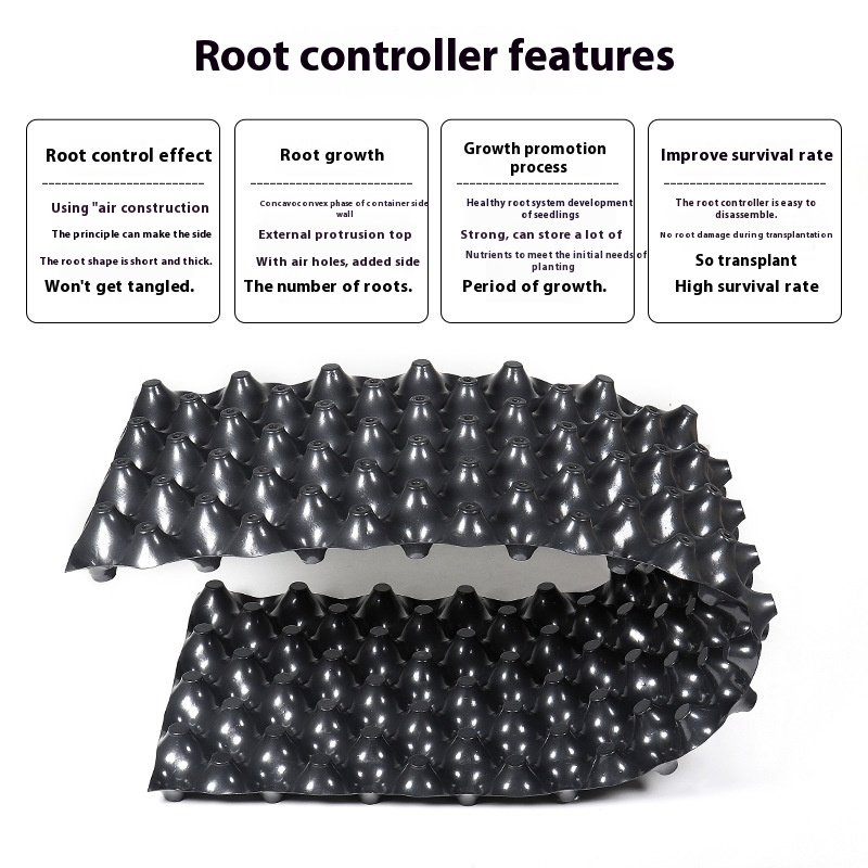 Root Guidance System Anti-Circling & Weather-Resistant Plastic