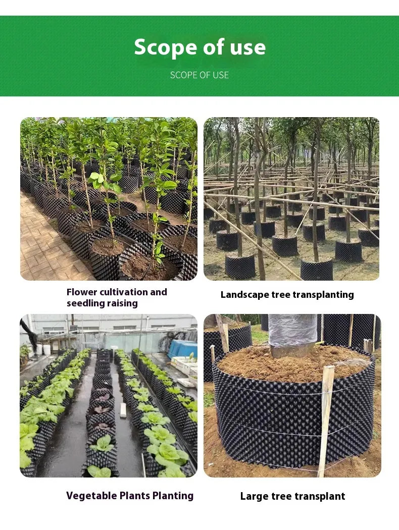Root Guidance System Anti-Circling & Weather-Resistant Plastic