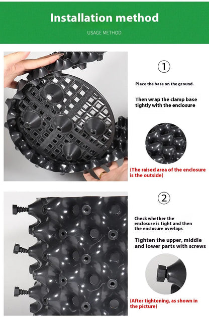 Root Guidance System Anti-Circling & Weather-Resistant Plastic