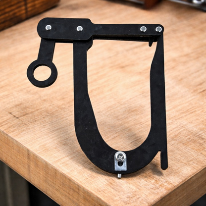 Rope Clamp Quick-Threading Durable ABS Compact 8 cm