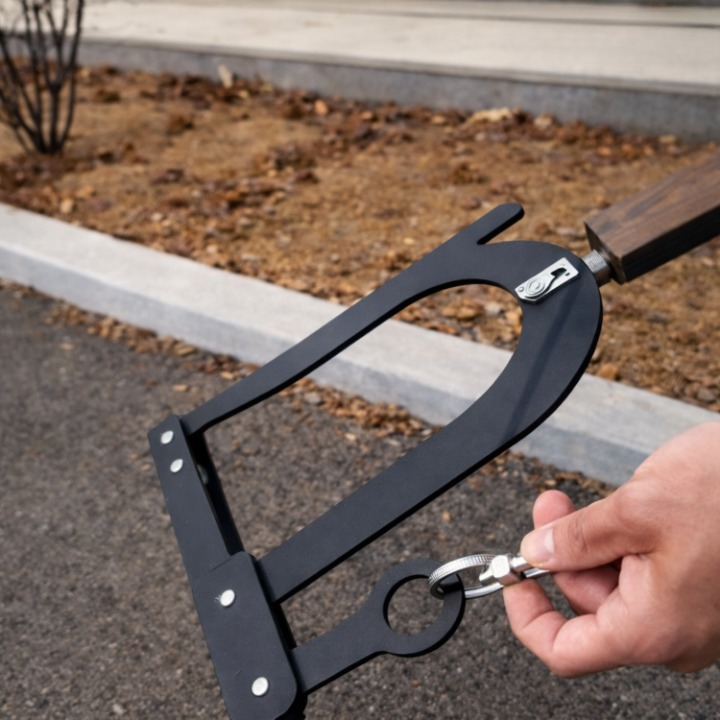 Rope Clamp Quick-Threading Durable ABS Compact 8 cm
