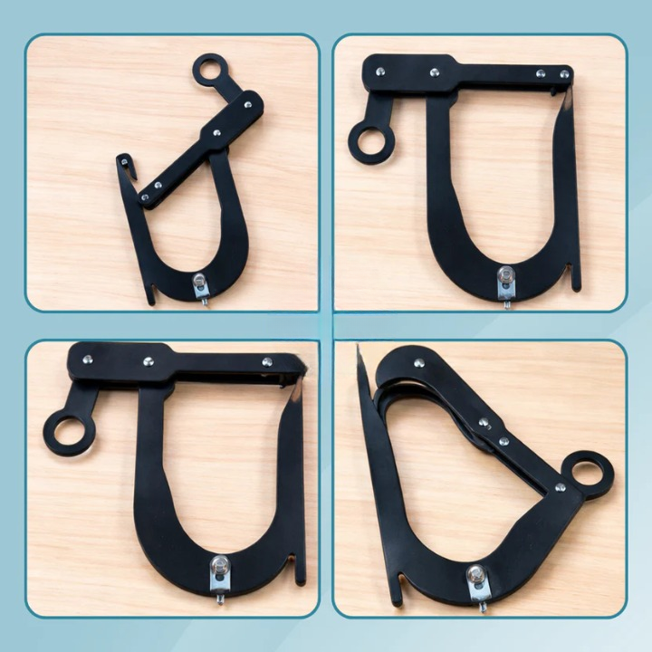 Rope Threading Clamp Compact Lightweight ABS Universal Fit