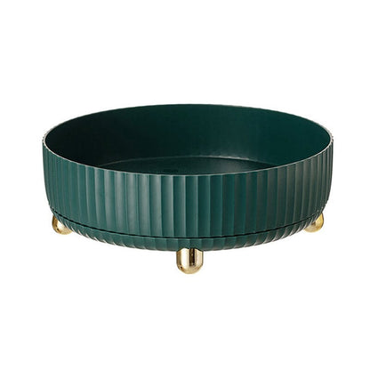 Rotating Spice Rack 360° Rotation Raised Edge Removable Base
