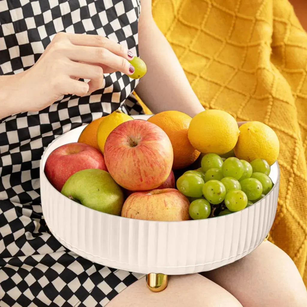 Rotating Storage Tray 360° Space-Saving & Easy-Clean