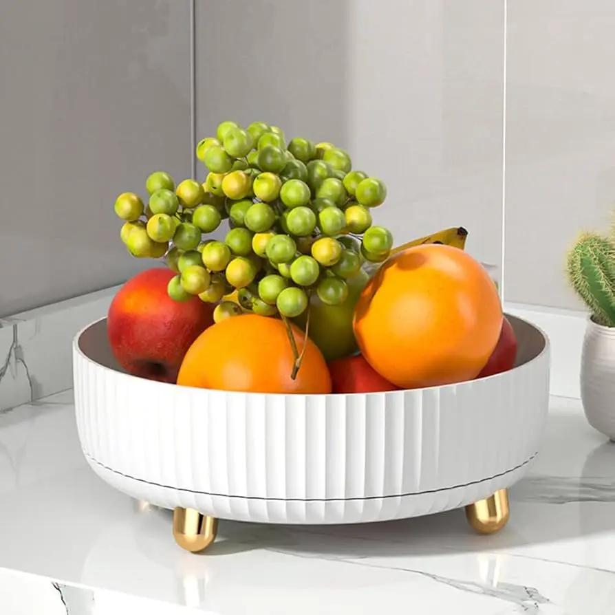 Rotating Storage Tray 360° Space-Saving & Easy-Clean