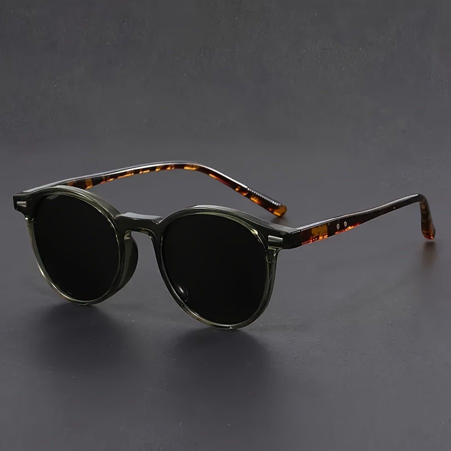 Round Sunglasses Polycarbonate Ultra-Lightweight Impact-Resistant
