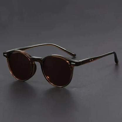 Round Sunglasses Polycarbonate Ultra-Lightweight Impact-Resistant