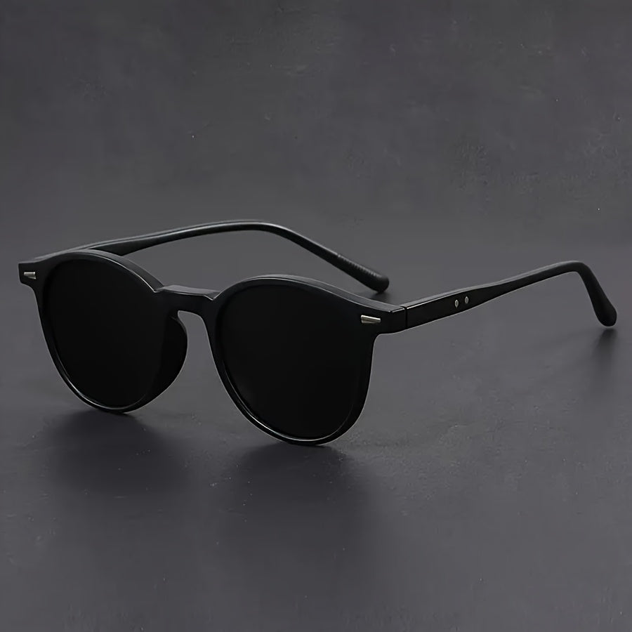 Round Sunglasses Polycarbonate Ultra-Lightweight Impact-Resistant