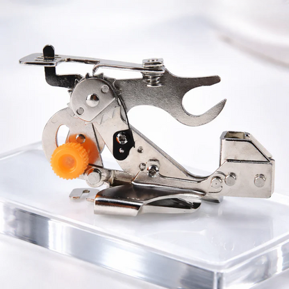 Ruffler Presser Foot Adjustable Four Settings Nickel-Plated