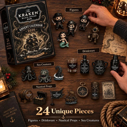 Rum Advent Calendar 24-Day Countdown Mini Bottles