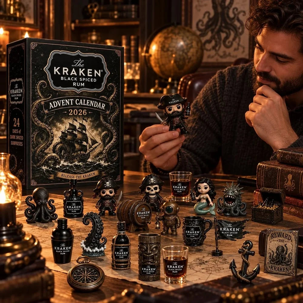 Rum Advent Calendar 24-Day Countdown Mini Bottles