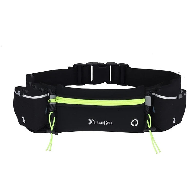 Running Belt Water-Repellent Neoprene Dual Bottle Holders