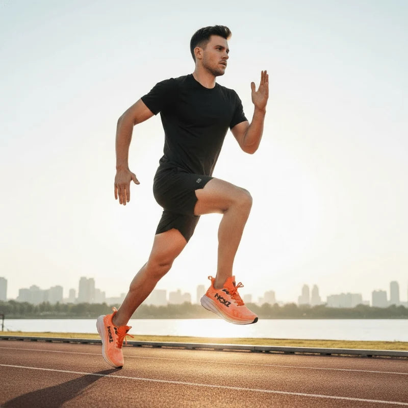 Running Shoes Lightweight Cushioned Breathable Comfort