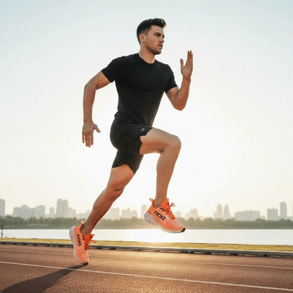 Running Shoes Lightweight Cushioned Breathable Comfort