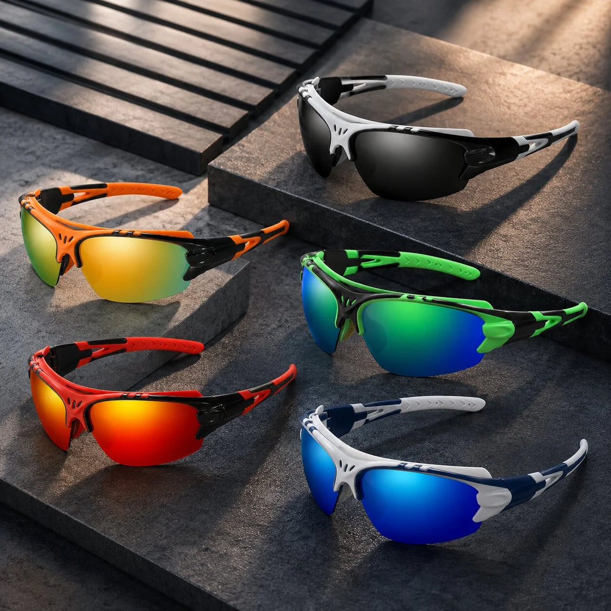 Running Sunglasses Polarised Lenses & UV400 Protection