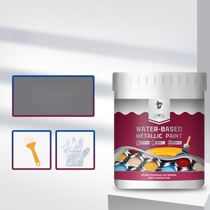 Rust Converter Paint One-Step Metallic Finish Water-Based