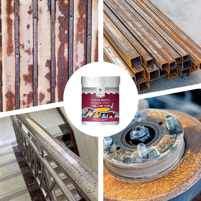 Rust Converter Paint One-Step Metallic Finish Water-Based
